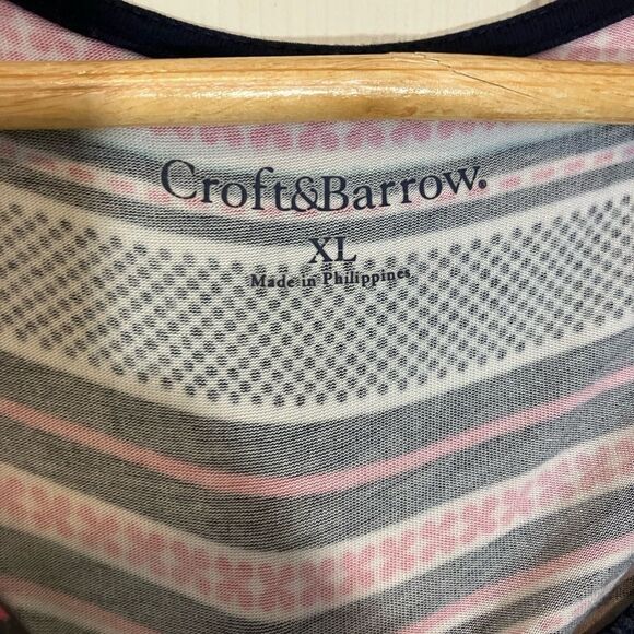 Croft & Barrow tank, beautiful pattern, excellent condition, size XL - Picture 2 of 3